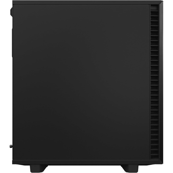 Корпус для ПК Fractal Design Define 7 Compact Black, алюміній/сталь, ATX, шумоізольований, чорний, для тихої роботи