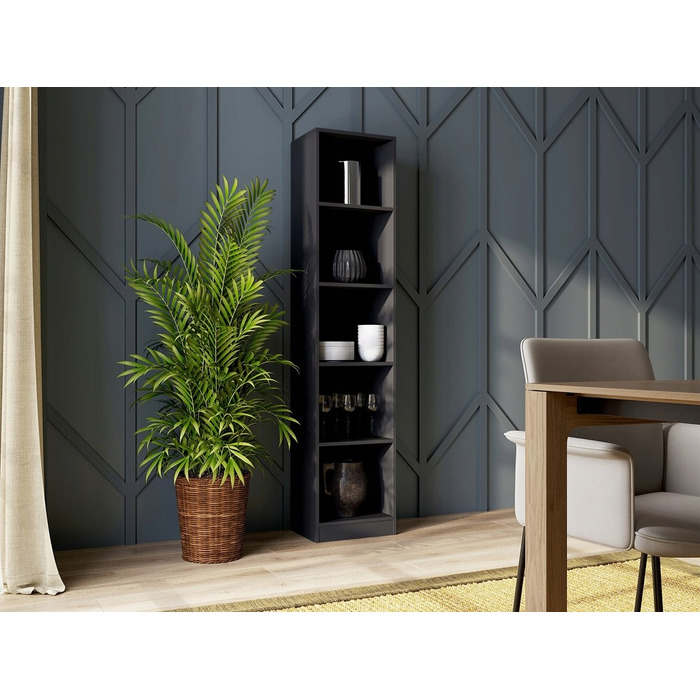Стелаж TopEshop R40 (40 x 182 x 30 см), чорний