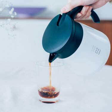 Чайник Hario V60, 550 мл, білий, нержавіюча сталь/пластик