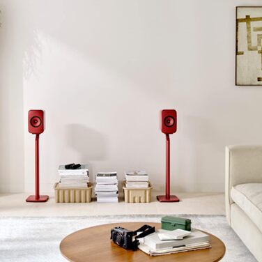 Підставка KEF S1 для активних колонок LSX та LSX II, пара, червона