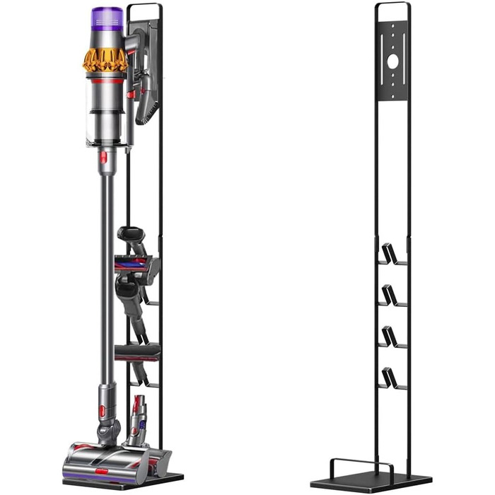Підставка-органайзер Foho для пилососів Dyson Gen5, V15s, V15, V12 Slim, V11, V10, V8, V7, V6 — тримач аксесуарів, напольна, без свердління