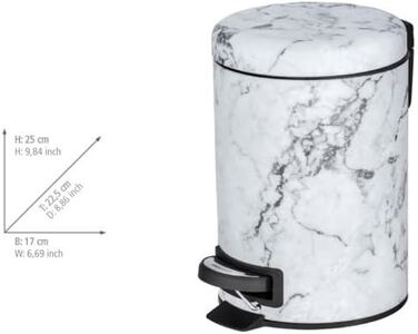 Косметичне відро для сміття WENKO Onyx, педальне