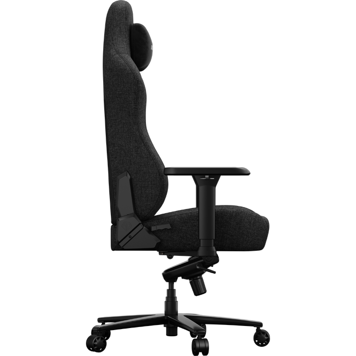 Крісло геймерське ігрове Anda Seat Phantom 4 Pro L до 100 кг Black Fabric  (AD18YSDC-72-B-F-B02)