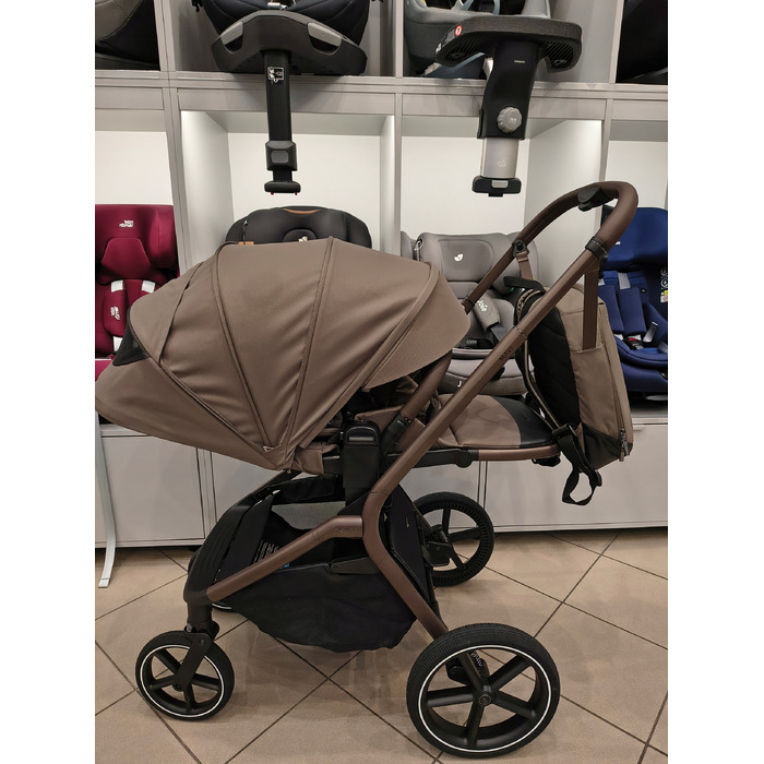 Дитячий візок 2в1 My Junior MAVI (обличям до батьків та по ходу руху), Mocca Brown