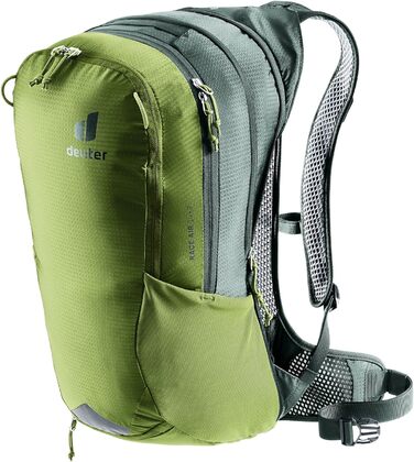 Рюкзак для велосипеда Deuter Race Air 14+3 л, Meadow-ivy, вентиляція спини