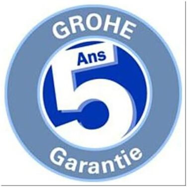 Змішувач кухонний GROHE BauEdge з високим виливом, хромований (31367000) - з керамічним картриджем та поворотним виливом 360°