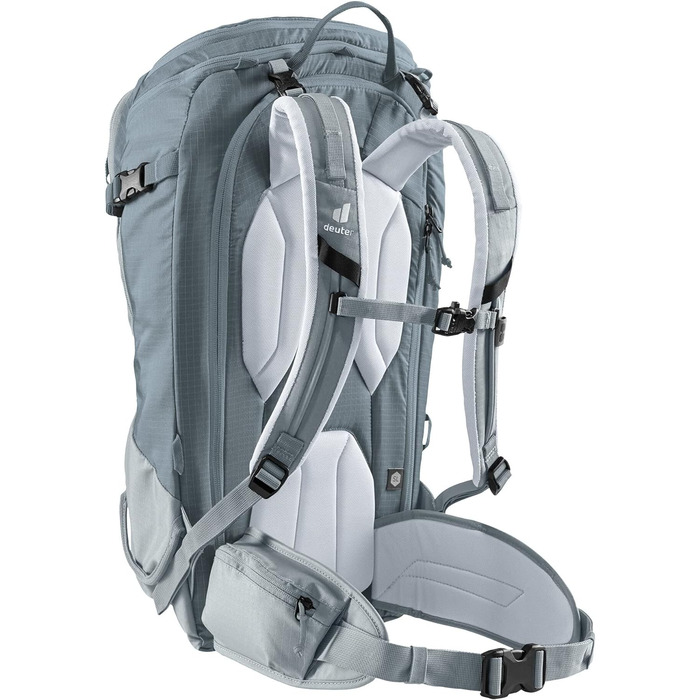 Жіночий туристичний рюкзак Deuter Freerider Pro 32+10 л, для лижних турів, сірий