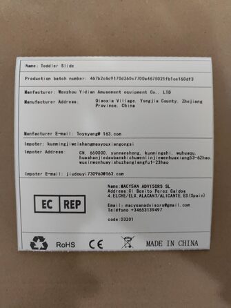 Дитяча гірка 3-в-1 Klapprutsche з баскетбольним кільцем та кільцеметом, для малюків 18-36 місяців, бежево-сіра, H650x330x1520 мм (Олень, синьо-червоний)