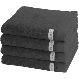 Набір рушників ROSS Sinfonie 4 шт. 50x100 см, шиферний колір