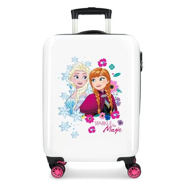 Дитяча ручна поклажа Disney Sparkle Like Magic, 55 см, рожевий кольоровий валіза-кабіна