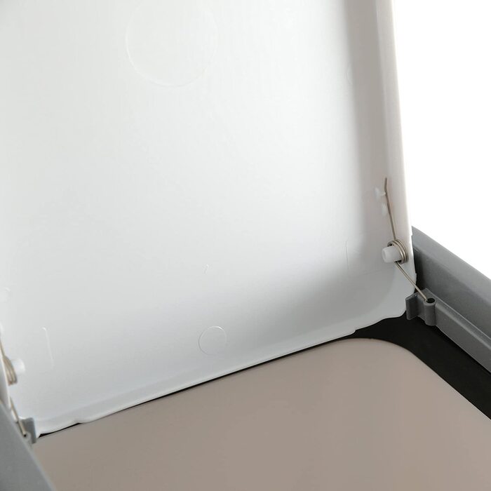 Сміттєвий бак Axentia 235168, пластик, сірий, двосекційний