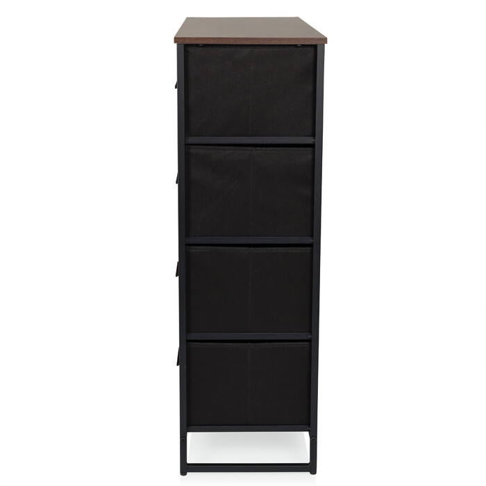 Комод RAGALA 84x30x92см 6 шухляд 2 відкритих відділення копчений дуб hjh LIVING