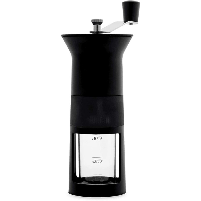 Кавоварка еспресо Bialetti DCDESIGN03, алюмінієва, чорна, 11,5×8,5×21,5 см