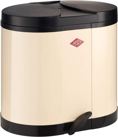 Сортувальник сміття Wesco Öko-Sammler 170, 2x15 л, кремовий