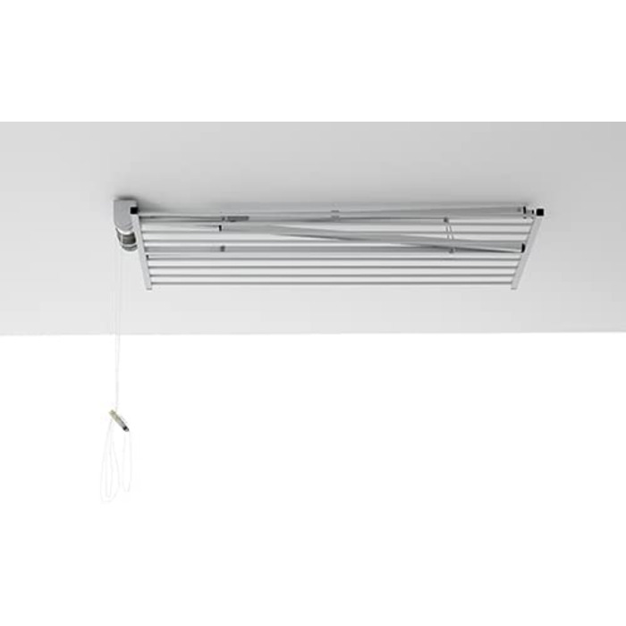 Сушарка для білизни Foxydry Mini, вертикальна, складана, алюміній і сталь, 128x54x25 см, сіра