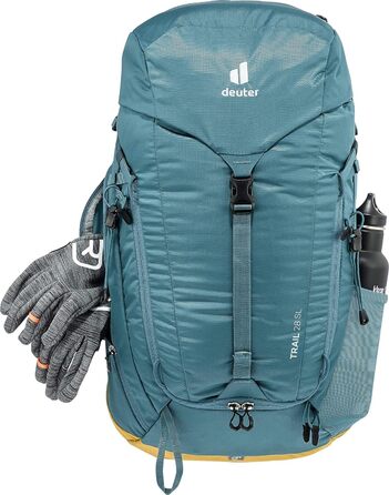 Жіночий туристичний рюкзак Deuter Trail 28 SL, 28 л, синьо-жовтий