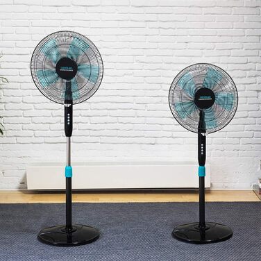 Вентилятор підлоговий Cecotec EnergySilence 510, 40 Вт, 5 лопатей, діаметр 40 см, 3 швидкості, чорний