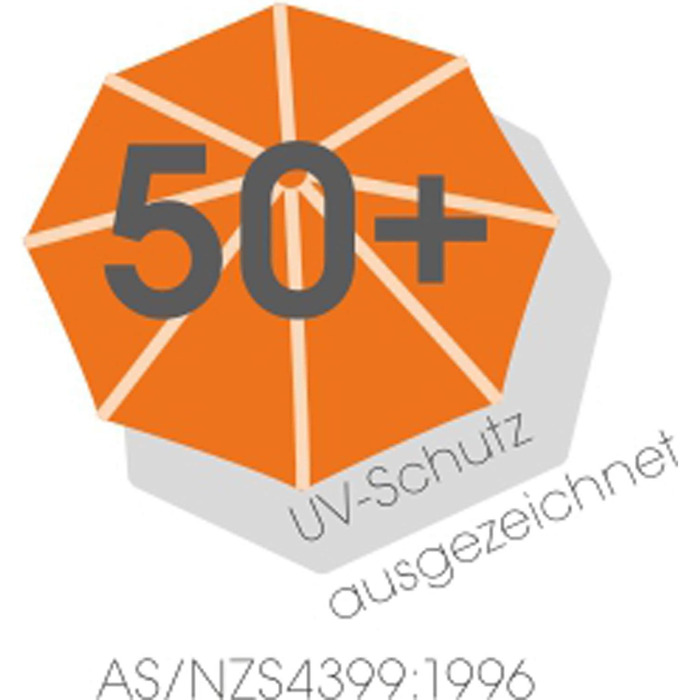 Сонячна парасоля Schneider Malaga 300x200 см, прямокутна, алюміній/сталь, поліестер, натуральний колір