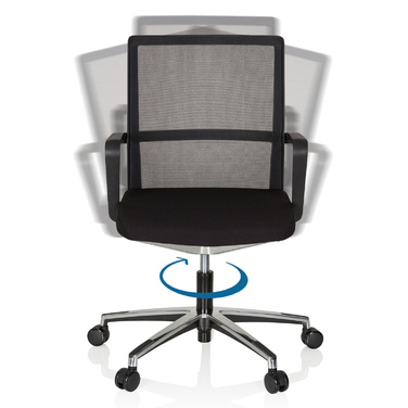 Офісне крісло / Поворотне крісло MOVE-TEC NET 3D Mesh Black / Black HJH OFFICE