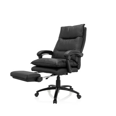 Крісло для керівника RELAX CL 200 з підставкою для ніг PU black MyBuero