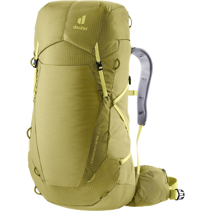 Жіночий трекінговий рюкзак Deuter Aircontact Ultra 45+5 л, ультралегкий, Linden-sprout