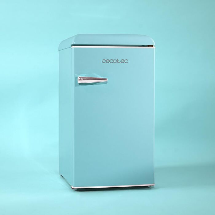 Холодильник Cecotec Bolero CoolMarket TT Origin 45L - Ретро, 45 літрів, Зелений, 55см, Клас E
