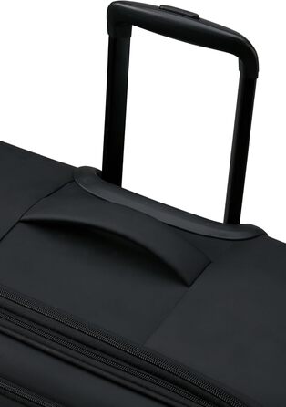 Валіза American Tourister Daring Dash Spinner M, розширювана, 66.5 см, 67/75 л, чорний/сірий