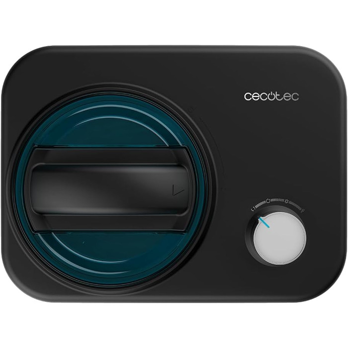 Машина для приготування морозива Cecotec Gelacy 1200 Touch з компресором. Чорний колір, 0,8 л, сенсорний екран, 110 В, 30 хвилин