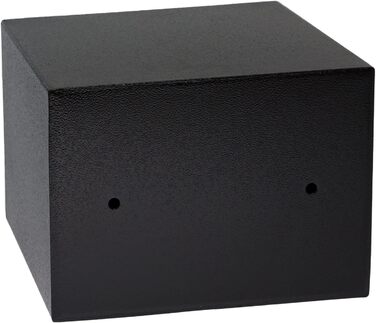 Міні-сейф HMF 49216-02 з ключем, меблевий, 23x17x17 см, чорний
