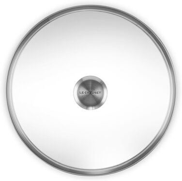 Скляна кришка Le Creuset Signature, діаметром 28 см, універсальна