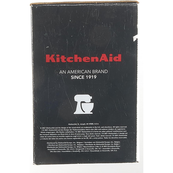 Ручний міксер KitchenAid Classic 5 швидкостей, чорний Onyx, 5KHM5110EOB