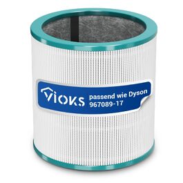 HEPA-фільтр VIOKS для Dyson Pure Cool (967089-17, 968126-03) - фільтр для очищувача повітря TP02/TP03/AM11/BP01