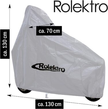 Чохол для електросамоката Rolektro eco Fun E-Joy 20, водонепроникний, поліестер 210T, 130x70x130 см, для складаних електроскутерів