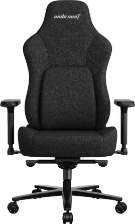 Крісло геймерське ігрове Anda Seat Phantom 4 Pro L до 100 кг Black Fabric  (AD18YSDC-72-B-F-B02)