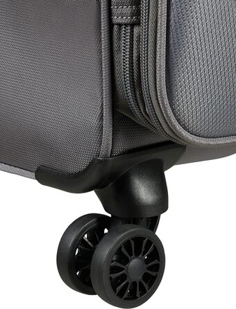 Валіза American Tourister SummerFunk Spinner L розширювана, 79 см, 109.5/119 л, сіра (Titanium Grey)