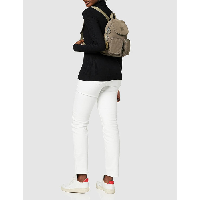 Жіночий рюкзак Kipling Firefly Up, бежевий, 22x31x14 см