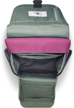 Рюкзак DELSEY PARIS Securflap м'який 21 л, бордовий, 45x31x14 см