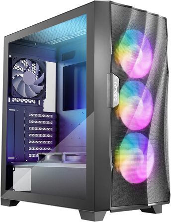 Ігровий корпус Antec DF700 Flux Midi Tower чорний, роздрібна версія, універсальний розмір