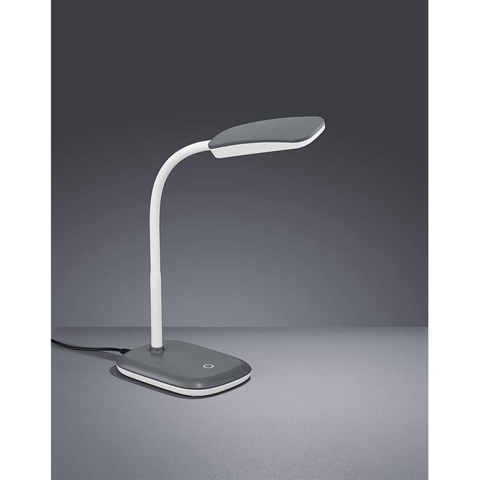 Настільна LED-лампа Reality Boa, 3.5 Вт, акрил, титан, 25x11x36 см