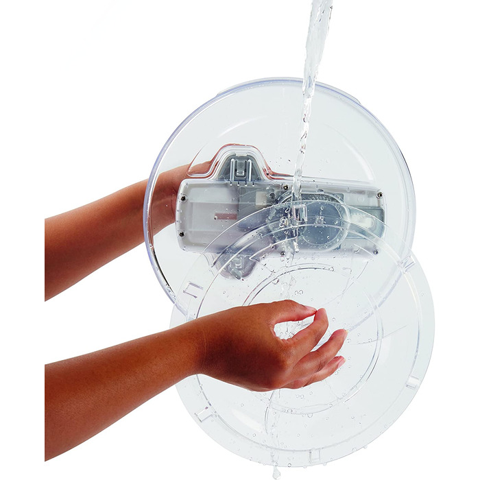 Сушарка для салату Zyliss Swift Dry, 6 л, пластикова, біла, з чашею, технологія Aquavent