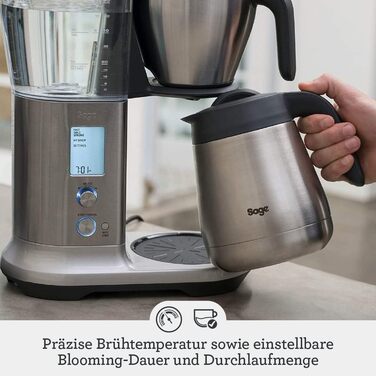 Кавоварка фільтраційна Sage The Precision Brewer Thermal, крапельна, нержавіюча сталь