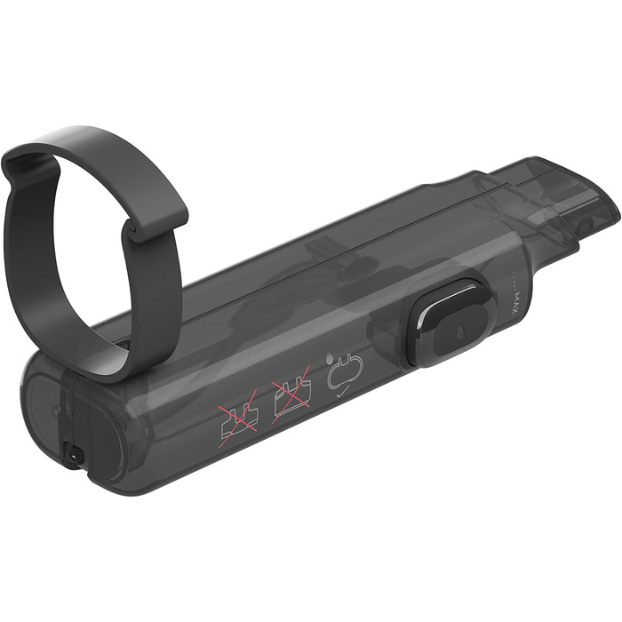 Насадка-мійка AEG AZE157 UltimatePower для пилососа AEG 8000, для вологого прибирання, 2 обертові щітки, розпилювач води, LED підсвітка, чорна