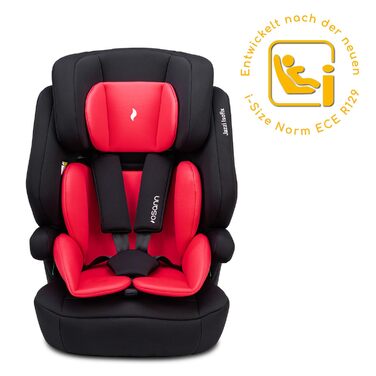 Дитяче автокрісло Osann Jazzi Isofix i-Size, для дітей від 1 року, 76-150 см, з системою Isofix, зростаюче, колір кораловий