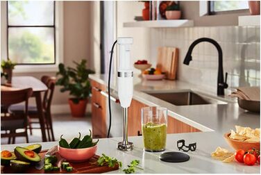 Занурювальний блендер KitchenAid Classic білий 5KHBV53EWH