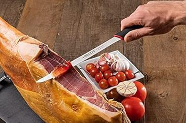 Підставка для шинки CUPERINOX з бамбука, складна та обертова, з професійним ножем, кришка для шинки | Elite Collection