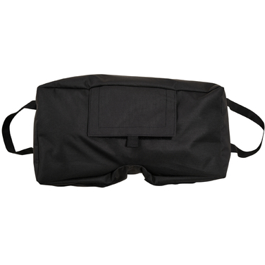 Підставка для парасольки Outsunny Parasol Market Sandbag Market, 2 мішки з наповнювачем 50 кг, з лопатою, чорна