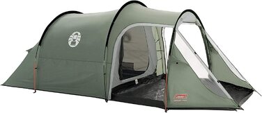 Намет Coleman Coastline 3 Plus для 3 осіб, тунельний, легкий, з тамбуром і вікнами, водонепроникний 3000 мм