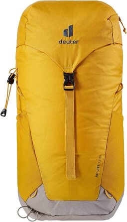 Жіночий туристичний рюкзак Deuter AC Lite 22 SL, 22 л, жовтий-карі з червоним