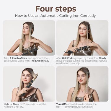 Airstyler 5 в 1 1000W Blacks: Фен-щітка, випрямляч, плойка для волосся