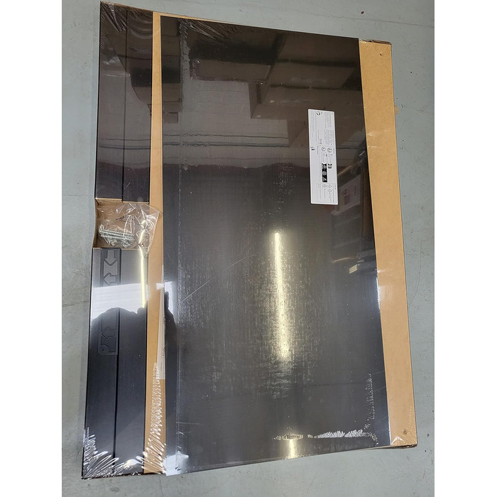 Журнальний стіл IKEA Lack чорний/коричневий 90x55 см, дерев'яний, для вітальні